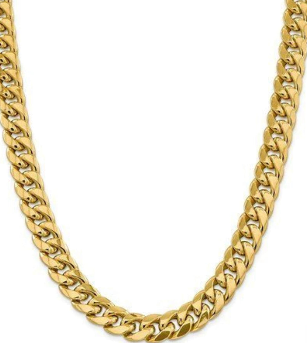 SOLID MIAMI CUBAN LINK CHAIN