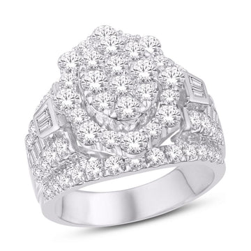 10KT White Gold 2.96 Carat Fashion Ladies Ring-0226060-WG