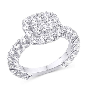 10KT White Gold 2.50 Carat Classic Ladies Ring-0226486-WG