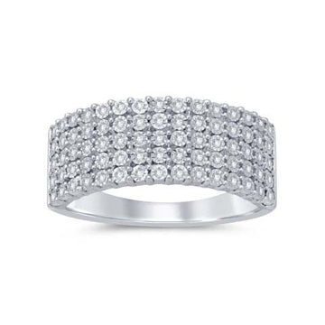 10KT White Gold 0.20 Carat Ladies Ring-0229668-WG