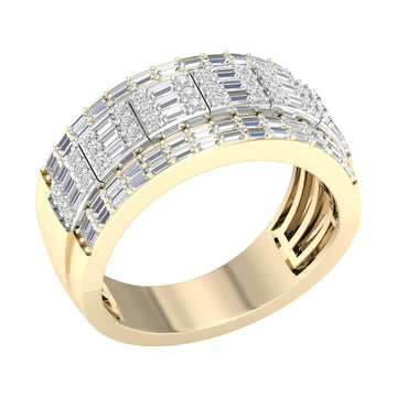 10KT Yellow Gold 1.12 Carat Classic Mens Ring-0327063-YG