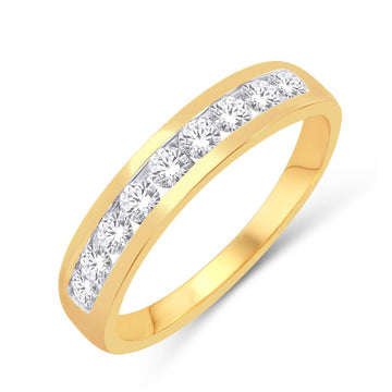 10KT Yellow Gold 1.00 Carat Classic Ladies Band-0725609-YG