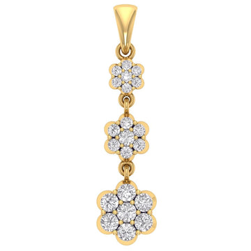 10KT Yellow Gold 0.75 Carat Fashion Pendant-0830066-YG