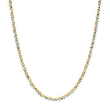 10KT 2.54-2.64CT D-NECKLACE "26inch"