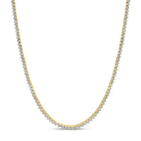 10KT 2.54-2.64CT D-NECKLACE "26inch"