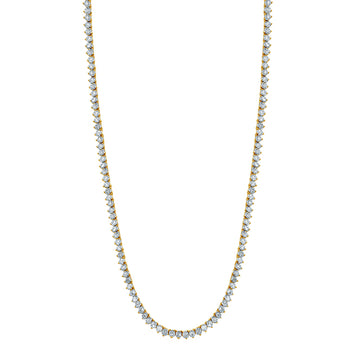 10KT 1.53-1.72CT D-NECKLACE