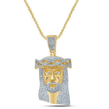 10K 0.72-0.79CT D-JESUS HEAD