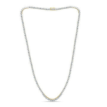 10K 4.35- 4.80CT D-NECKLACE