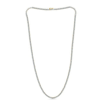 10KT 3.84 - 4.12CT D-NECKLACE