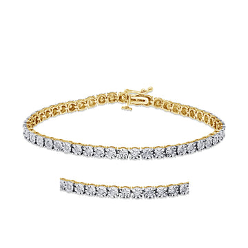 10K 0.96-1.11CT D-BRACELET