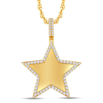 10KT All Yellow Gold 1.43 Carat Star Hiphop-1025803-ALY