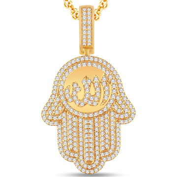 10KT All Yellow Gold 2.50 Carat Hamsa Hiphop-1025947-ALY