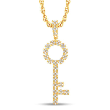 10KT All Yellow Gold 0.70 Carat Key Hiphop-1026268-ALY