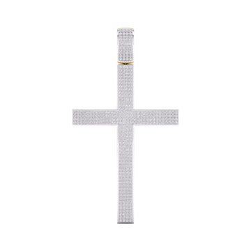 10KT Yellow Gold 1.05 Carat Cross Hiphop-1027143-YG