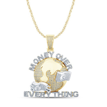 10KT Yellow Gold 1.25 Carat Money Over Everything Hiphop-1029584-YG