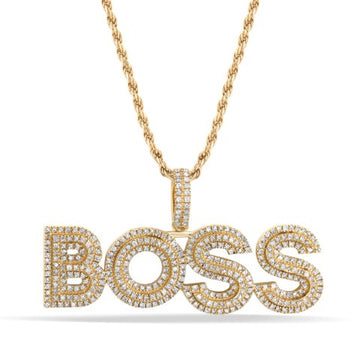 10KT Yellow Gold 0.78 Carat Boss Hiphop-1050025-YG