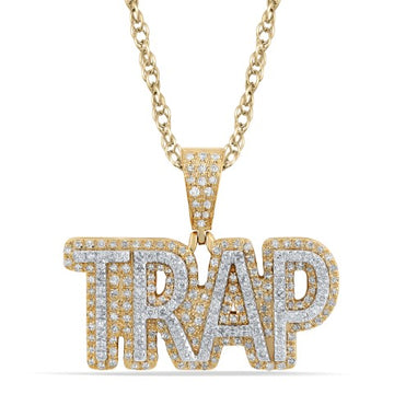 10KT Yellow Gold 0.64 Carat Trap Hiphop-1050026-YG