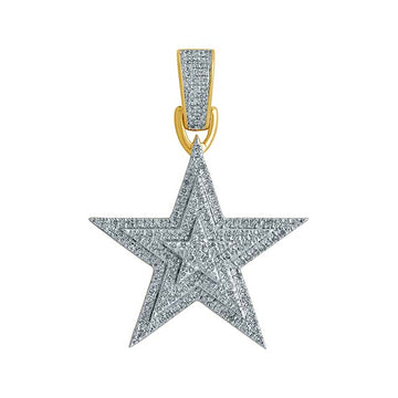 10KT 0.31-0.37CT D-CHARM "STAR"