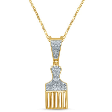 10KT 0.13- 0.14CT D- CHARM "COMB"