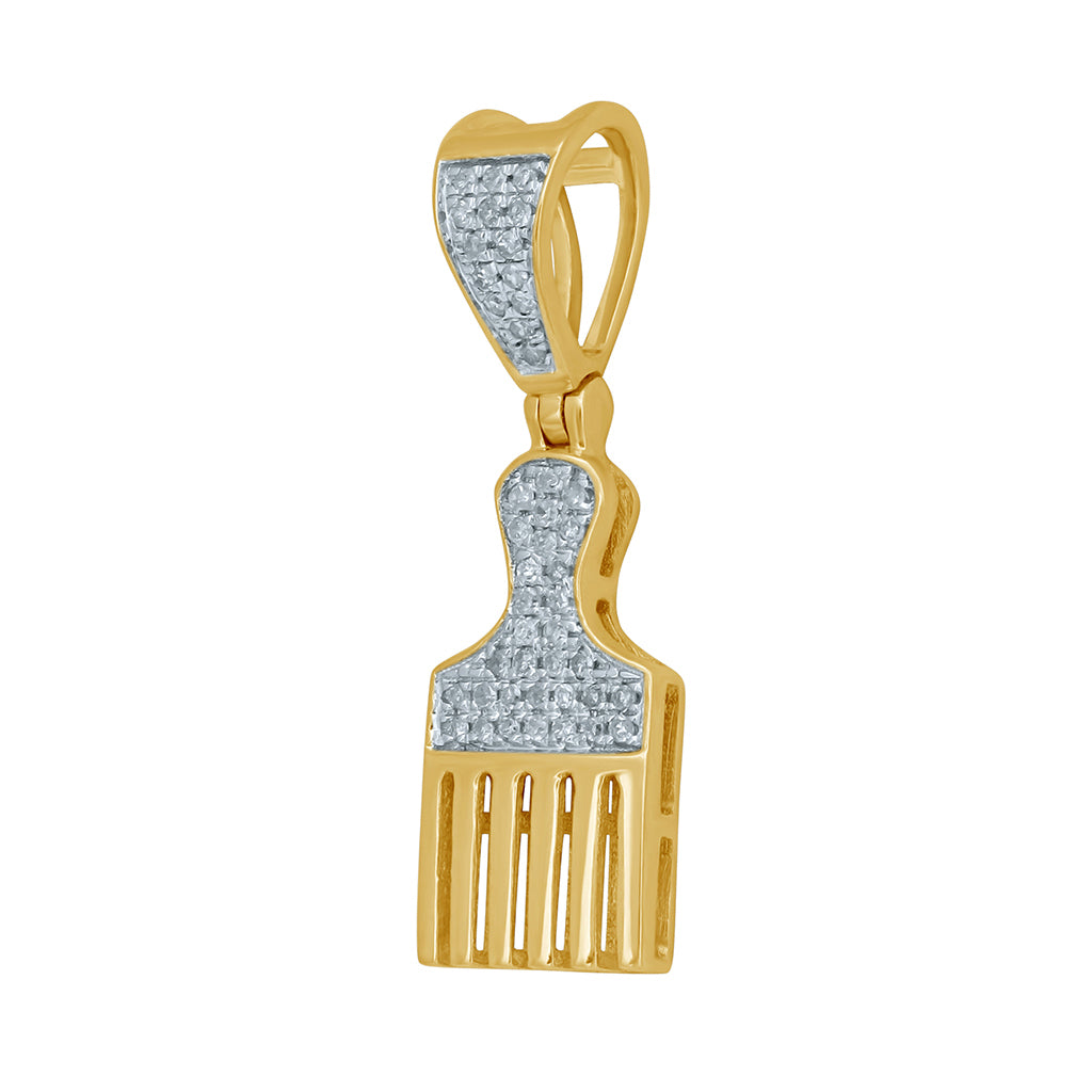 10KT 0.13- 0.14CT D- CHARM "COMB"