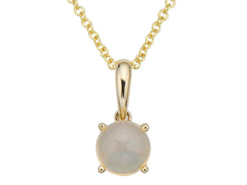 EFFY 14K YELLOW GOLD OPAL PENDANT