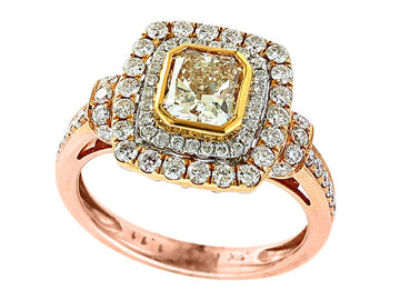 EFFY 18K RSE/YEL  RING