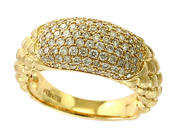 EFFY 14K YELLOW GOLD DIAMOND RING