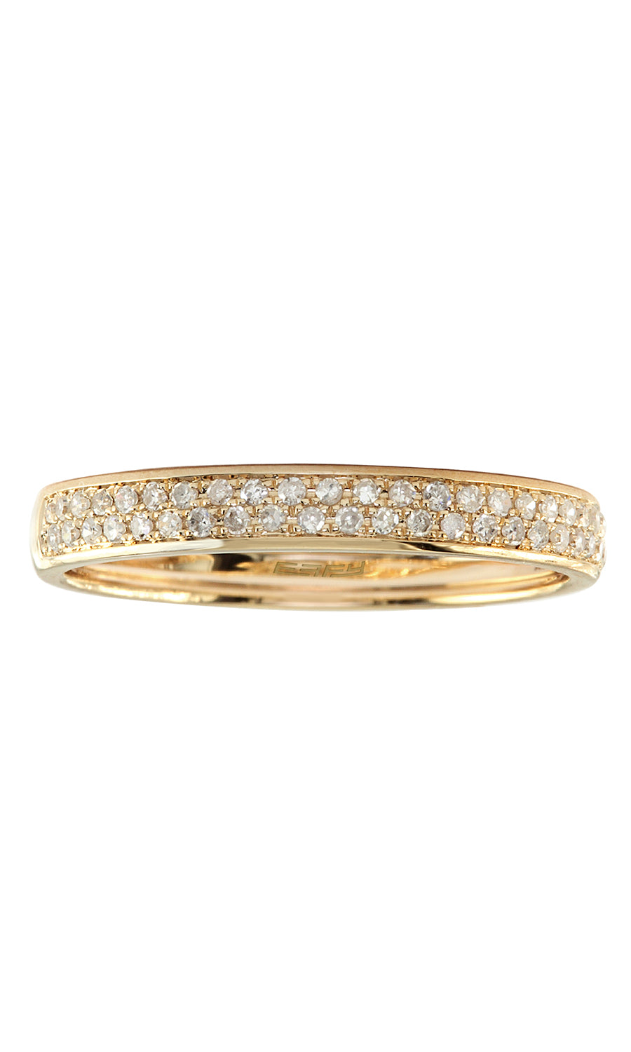 Effy 14K Yellow Gold Diamond Ring