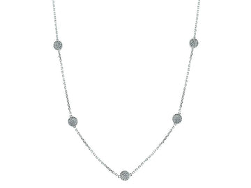 EFFY 925 SILVER DIAMOND NECKLACE