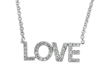 EFFY 925 SILVER DIAMOND NECKLACE