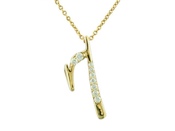 EFFY 14K YELLOW GOLD DIAMOND PENDANT