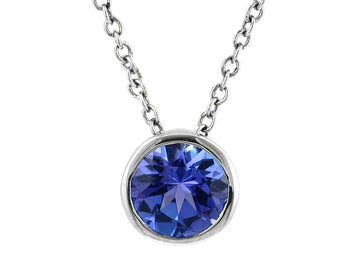 EFFY 925 SILVER TANZANITE PENDANT