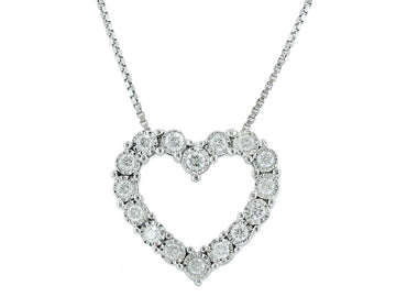 EFFY 925 SILVER DIAMOND PENDANT